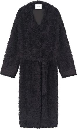 Áeron Cappotto Letty con cintura - Marrone