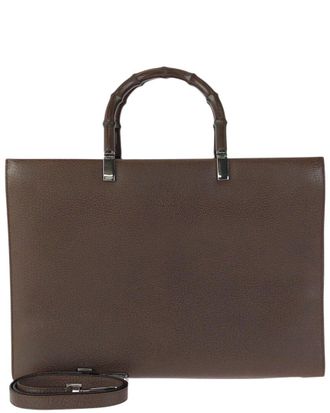 Gucci Bamboo 2Way Tote Shoulder Bag (Authentic Pre-Loved)