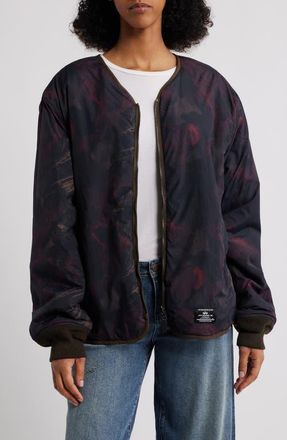 Alpha Industries Revers M-65 Quilted Liner Jacket in Espresso at Nordstrom, Size 3X-Large