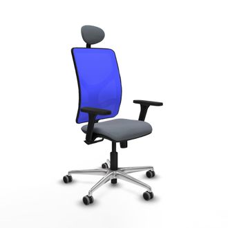 Piqueras y Crespo Silla De Oficina Piqueras Y Crespo Motilla Negro Espuma Alta Densidad