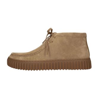 Clarks Schoenen, Heren, Bruin, 46 EU, Leer, Torhill Hi