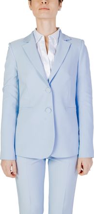 Sandro Ferrone LichtblauwePantalonpak Aangepaste Lange Mouwen Pak