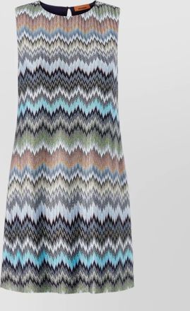 Missoni chevron sleeveless mini dress