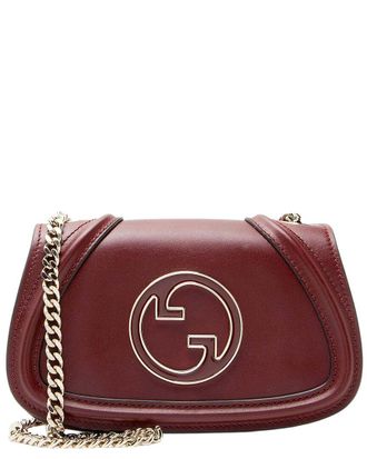 Gucci Leather Blondie Chain Small Shoulder Bag (Authentic Pre-Loved)