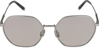 Brunello Cucinelli Stijlvolle Bril met UPC-code - Dames - Zonnebrillen - Grijs - 55 MM - Accessoires