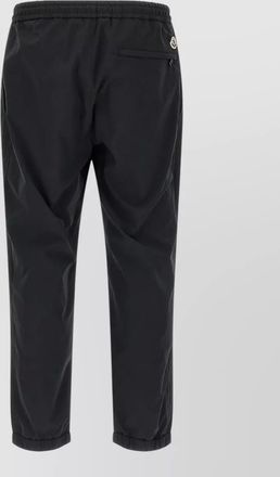 Moncler jogger trousers grosgrain tape back pocket