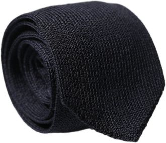 Dolce & Gabbana Silk Solid Necktie - Blue