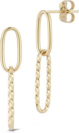 Ember Fine Jewelry 14K Gold Chain Drop Earrings at Nordstrom Rack