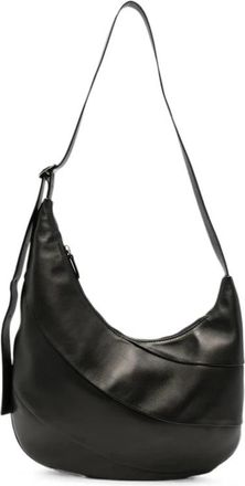 Hereu Fiblo Schoudertas - Dames - Schoudertassen - Zwart - ONE Size - Leer - Tassen