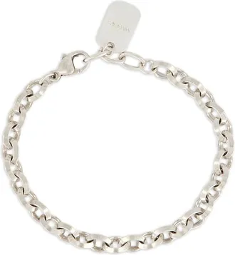 Saint Laurent Logo-plaque Bracelet