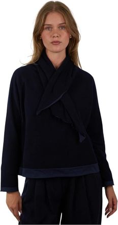 Jcsophie Truien & Vesten, Dames, Blauw, XS, Wol, Gebreide kleding