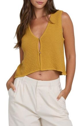 Billabong Need Now Sweater Tank in Wild Honey at Nordstrom, Size X-Small