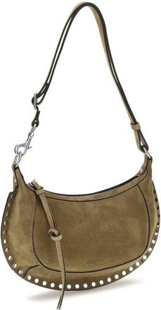 Isabel Marant Womens Beige Calf Leather Bos Taurus Shoulder Bag