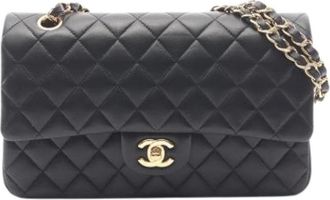 Chanel Pre-owned Vintage Schoudertas - Dames - Vintage Schoudertas - Zwart - ONE Size - Leer - Vintage