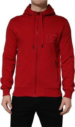 Dolce & Gabbana Uomo, Felpe, Rosso, M, new