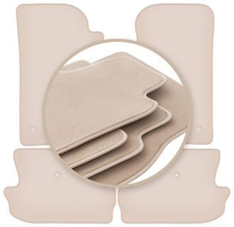 OEM Tappetini Beige Di Alta Qualit&agrave; Per: Jeep Wrangler Jl 2 Porte 2017