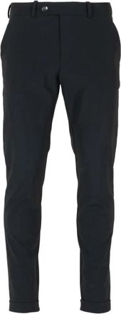 Roberto Ricci Design Lycra Classic Cut Jas en Chinos Set - Heren - Chinos - Zwart - 2XL - Broeken