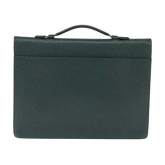 Louis Vuitton Pre-owned Handbags, unisex, Green, Size: ONE SIZE Pre-owned Vintage Professional Briefcase