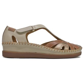 Pikolinos Cadaques W8K-1569 Leather Womens Comfort Sandals - Marfil - Size:UK 4-4.5