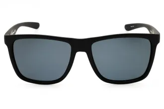 BMW BS0015 Rectangular Polarized Sunglasses - Black