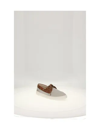 Dior Mens Boat Shoes Chester Brown Calf Leather Loafers