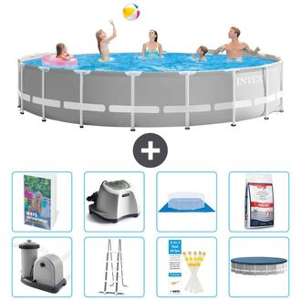Intex Piscina Prism Frame Redonda - 549x122 Cm - 9-piezas S649