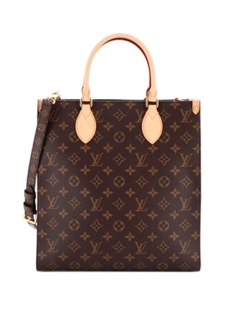 Louis Vuitton Sac Plat NM Bag Monogram Canvas PM shoulder bag - Marrone