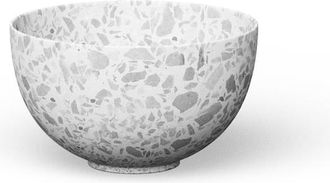 Looox Ceramic terrazzo Sink Ceramic small Waskom / fontein 23cm terrazzo grijs