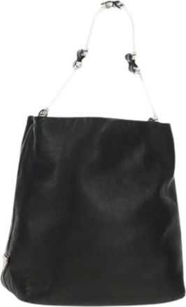 Prada Pre-owned Shoulder Bags, female, Black, Size: ONE SIZE Pre-owned Vintage Shoulder Bag