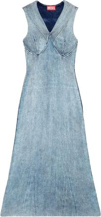 Diesel Abito midi M-Milong - Blu
