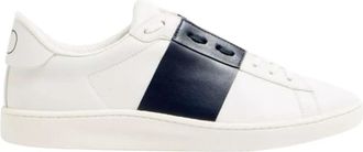 Valentino Garavani Open Royco Sneaker - Heren - Sneakers - Wit - 39 1/2 EU - Leer - Schoenen