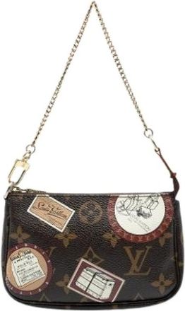 Louis Vuitton Pre-owned Mini Bags, female, Brown, Size: ONE SIZE Pre-owned Vintage Mini Bag