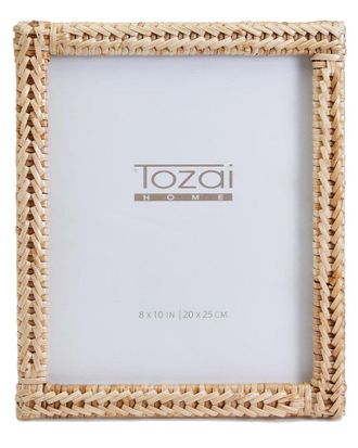Two's Company 8X10 Woven Rattan Frame