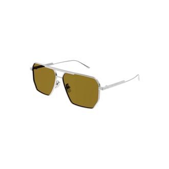 Bottega Veneta Authentic Stylish Glasses- Premium Quality! - male - Bottega Veneta - Sunglasses - Gray - 60 MM - Accessories