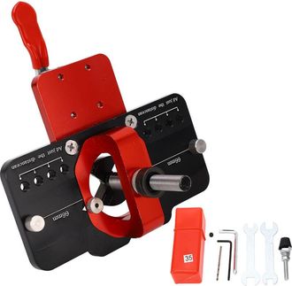 OEM Plantilla Para Bisagras Ocultas De 35 Mm, Gu&iacute;a Para Taladrar Agujeros De Puertas, Kit De Brocas Para Carpinter&iacute;a