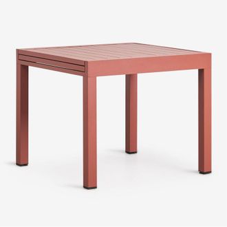 Sklum Tavolo da giardino 90-180x90 cm allungabile in alluminio Starmi SKLUM