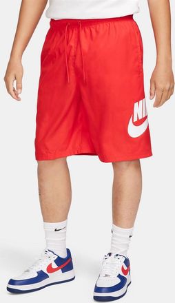 Nike Club woven shorts in red