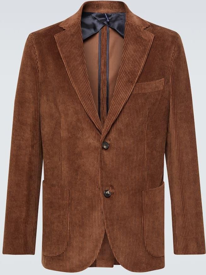 Cotton corduroy blazer