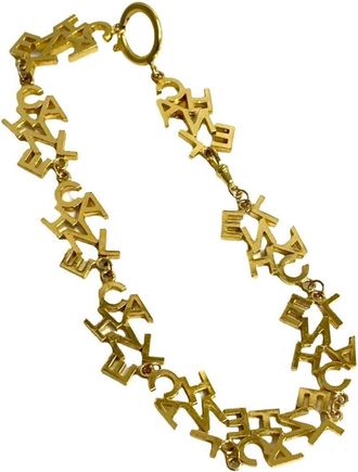 Chanel Plating Necklace (Pre-Owned)