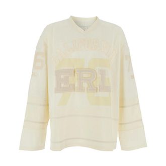 ERL Erl, Hombre, Camisetas, Blanco, Talla: M