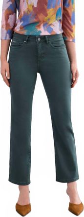 FDJ Olivia Ankle Boot Cut Denim Jeans In Spruce