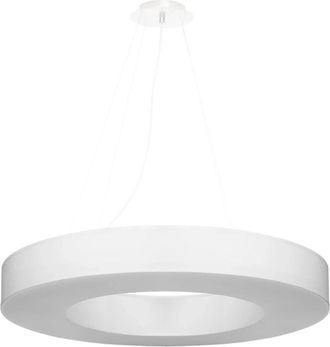 Sollux Lighting Design Pendellampe Saturno &oslash; 70cm (slim) - Weiss
