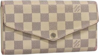 Louis Vuitton Pre-owned Wallets, female, White, Size: ONE SIZE Pre-owned Canvas Wallet