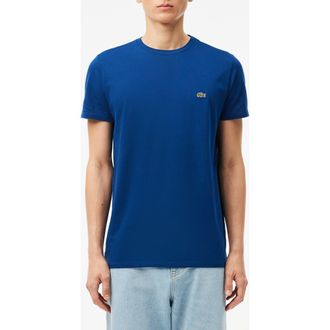 Lacoste Pima Cotton T-Shirt in Globe at Nordstrom, Size 8