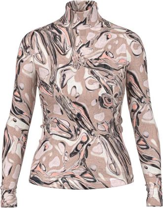 Marc Cain Coltruien - Dames - Coltruien - Beige - XL - Truien & Vesten