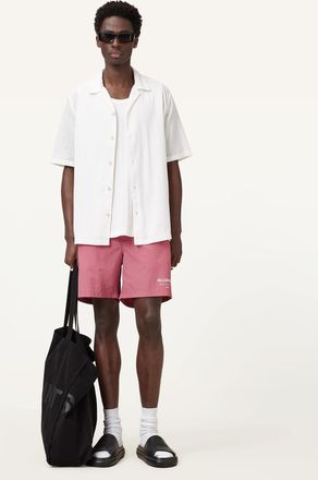 AllSaints Polyamide Underground Swim Shorts, Size: XL