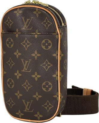 Louis Vuitton Monogram Brown Monogram Shoulder Bag Sling Bag (Pre-Owned)