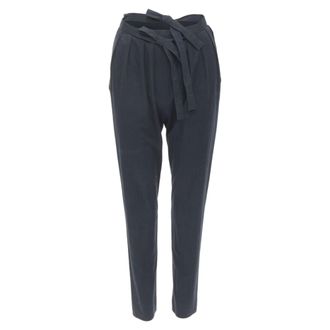 Comme Des Gar&ccedil;ons Comme des Garcons double bow tie waist slim leg pants