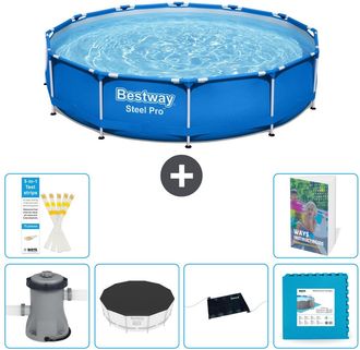 Bestway Piscina Bestway Steel Pro Redonda - 366x76 Cm - 7-piezas S273
