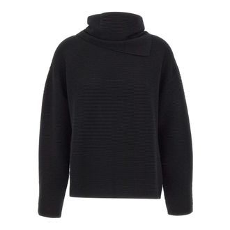 Elena Miro Dames, Truien, Zwart, Maat: XS Viscose